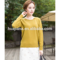 2015 fashion women's cashmere embroidering sweater